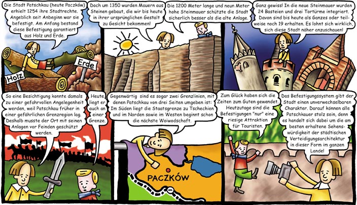 Stadtmauer - Paczkow_Patschkau